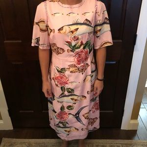 Dolce and Gabbana fish dress